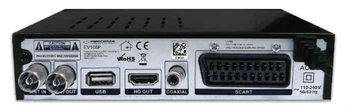 tuner dvb t2 hevc full hd